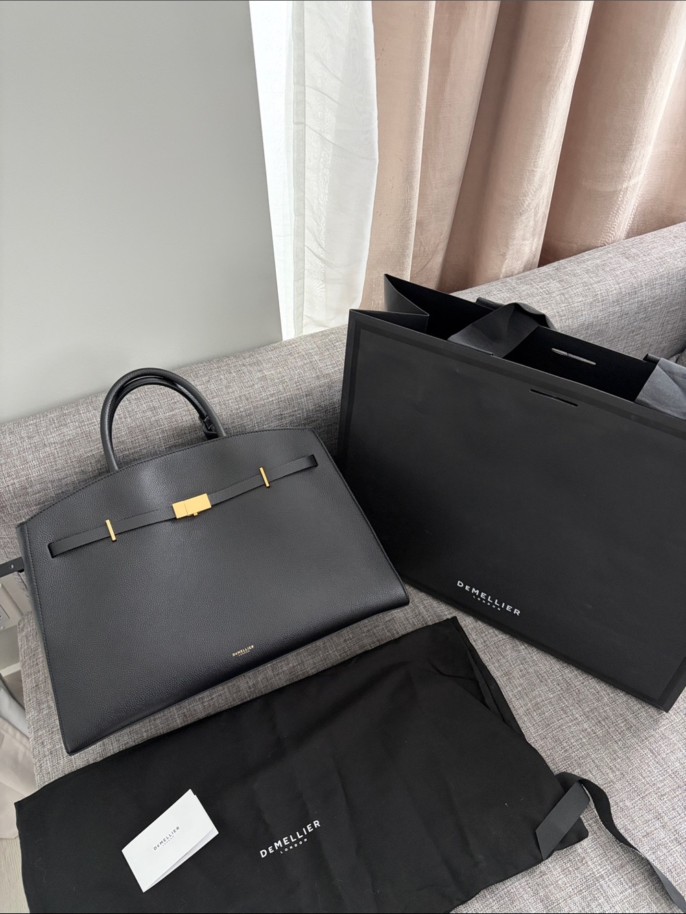 Demellier Huston bag 🖤